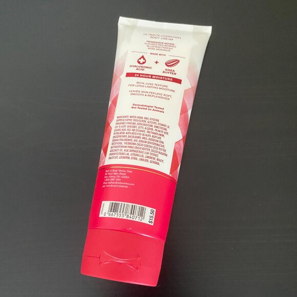 BBW Gingham Love Ultra Hydration Body Cream & Fine Fragrance Mist Bundle - Picture 16 of 16